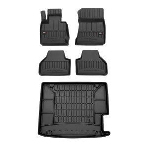 BMW X4 F26 Floor-Trunk Mats - Omac - 3D Premium - Black - '15-'18